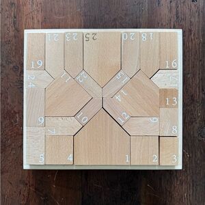 Natural Wood Block Puzzle